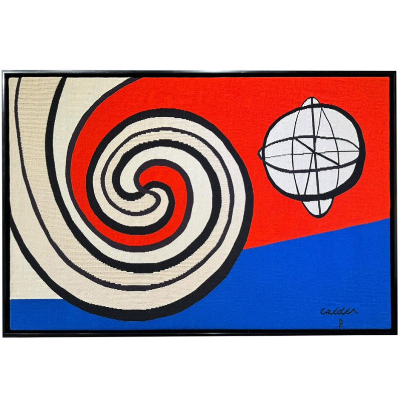 Alexander Calder "The Bicentennial Tapestries: The Sphere and the Spirals" Tapestry