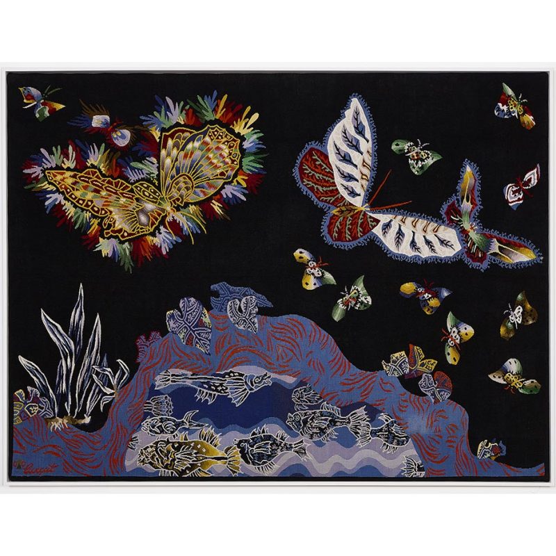 Jean Lurçat Papillons Tapestry
