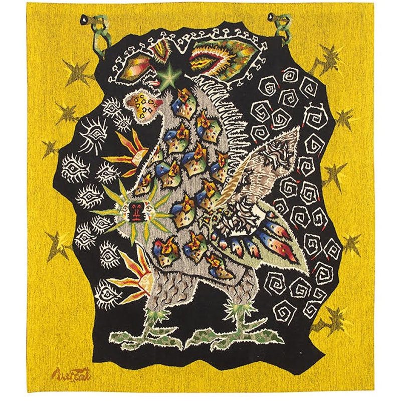 Jean Lurçat Le coq Tapestry