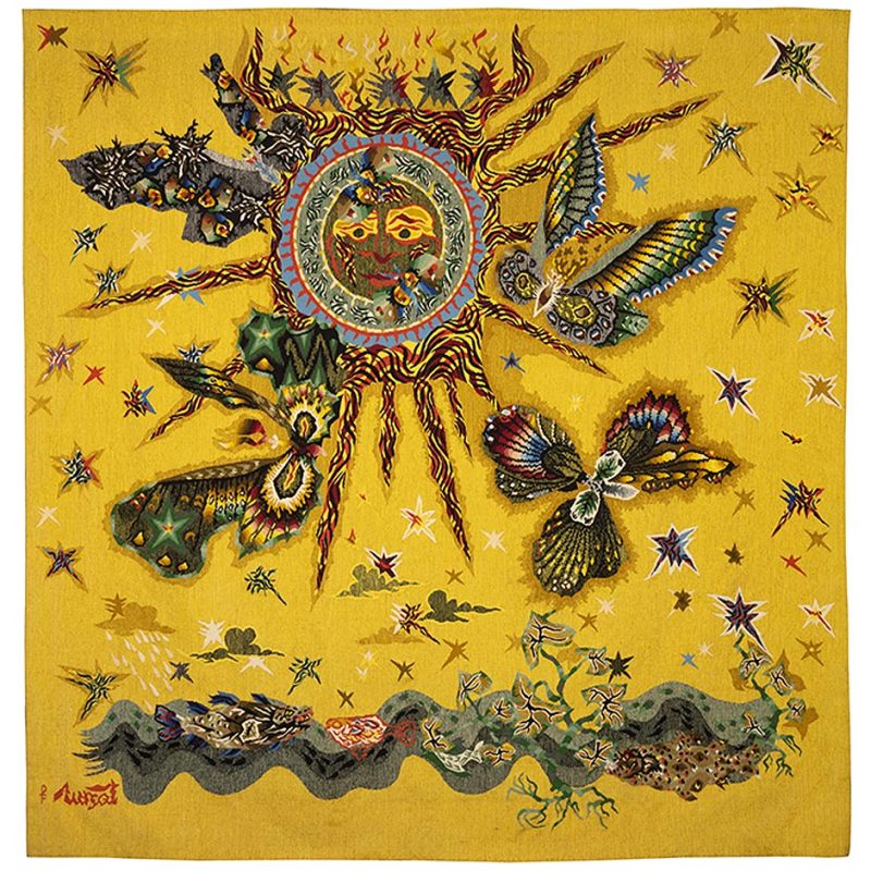 Jean Lurçat Phoebus et les ailes Tapestry