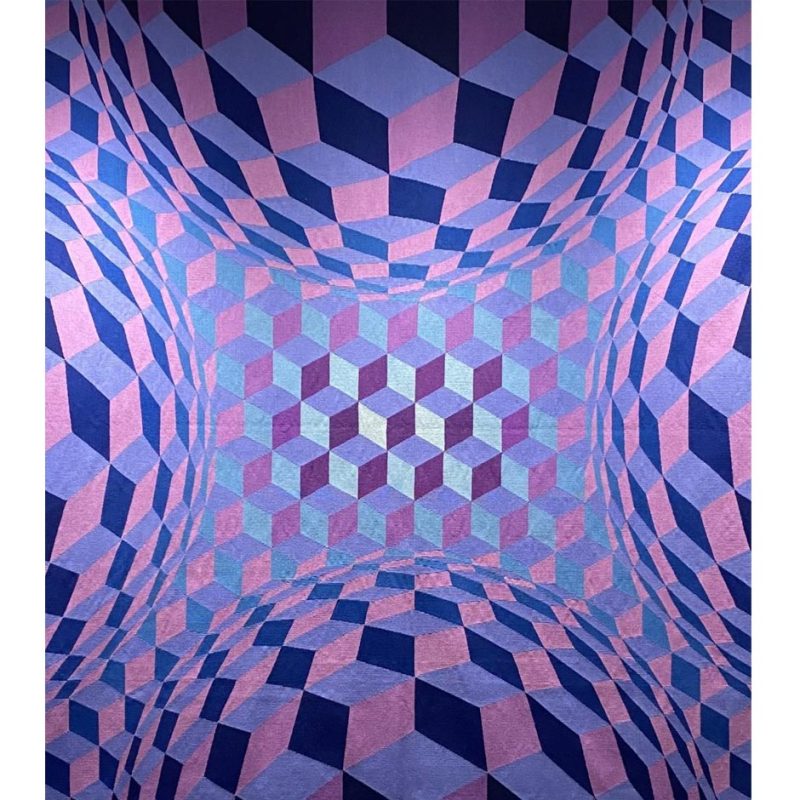 Victor Vasarely "Cheyt Stri" Tapestry
