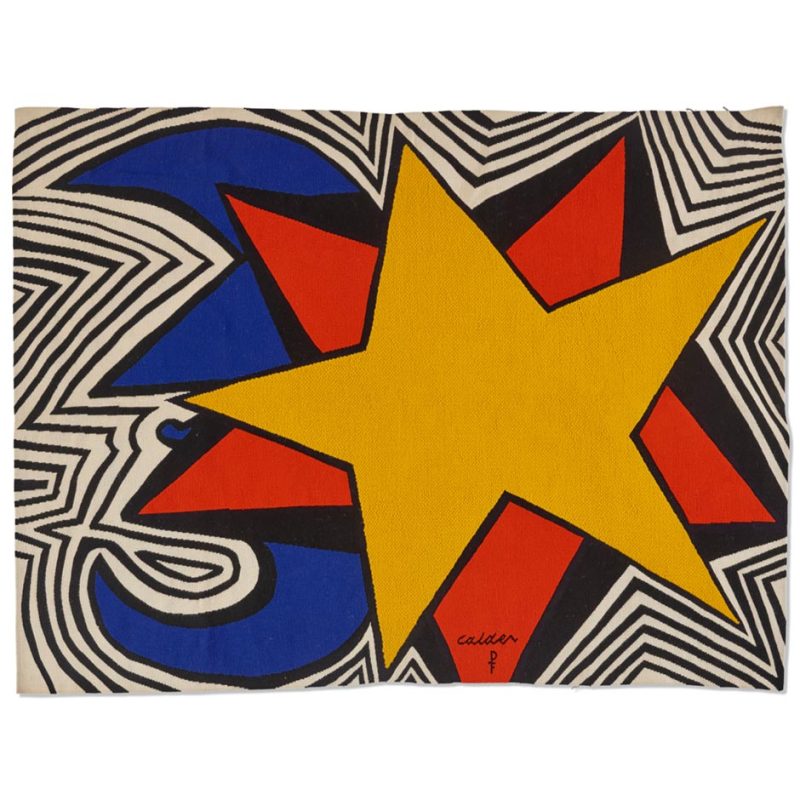 Calder L’Etoile Aux Trois Couleurs tapestry
