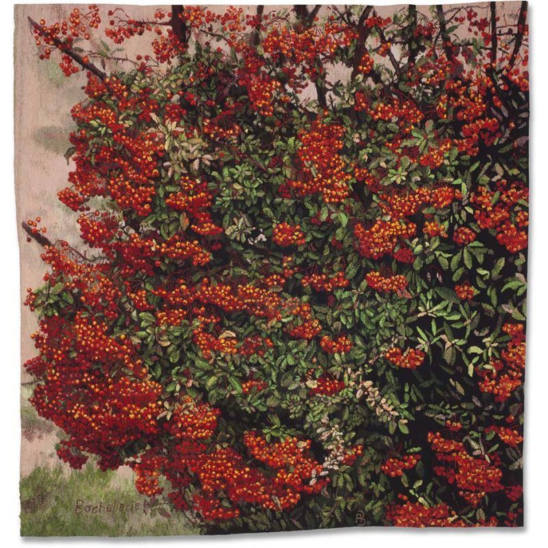 Frédérique Bachellerie "Pyracantha" tapestry