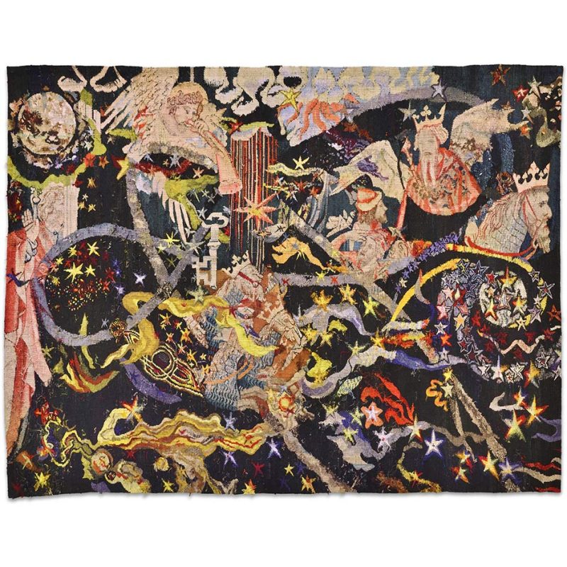 Stéphane Couturier "Chant de l’Apocalypse " Tapestry
