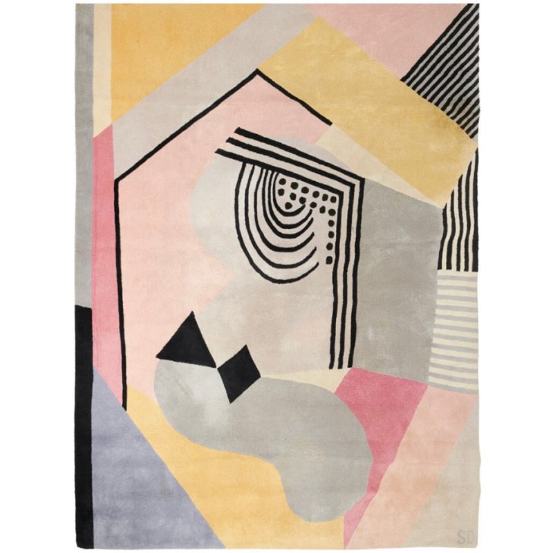 Sonia Delaunay "Butterfly" Rug