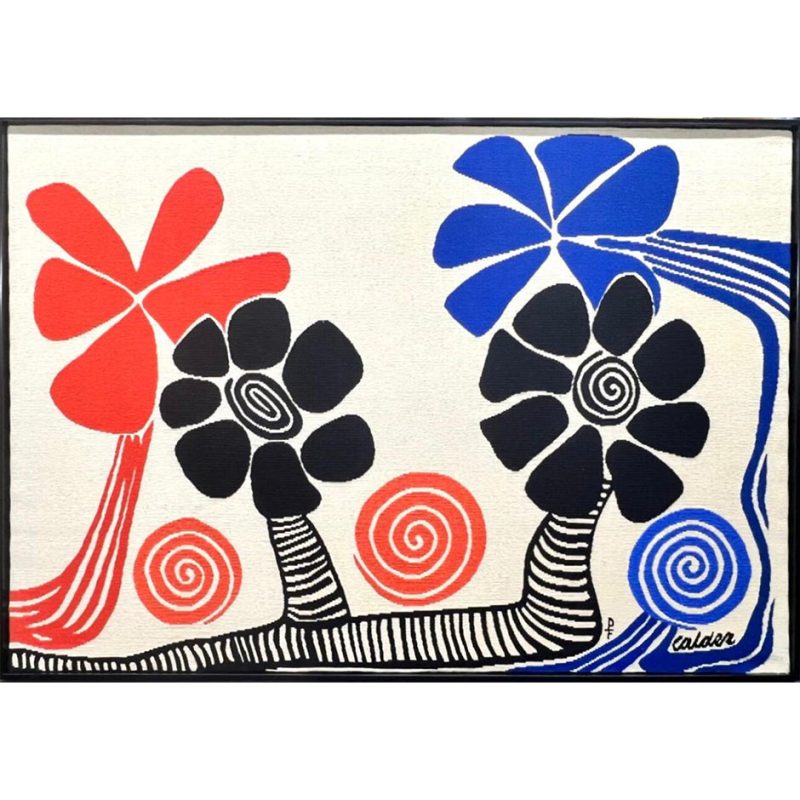 Alexander Calder "Les Palmiers" Tapestry
