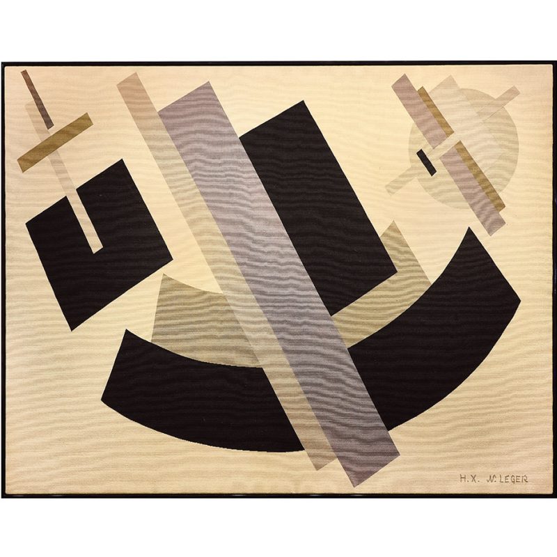 Nadia Léger Envol de formes géométriques Tapestry