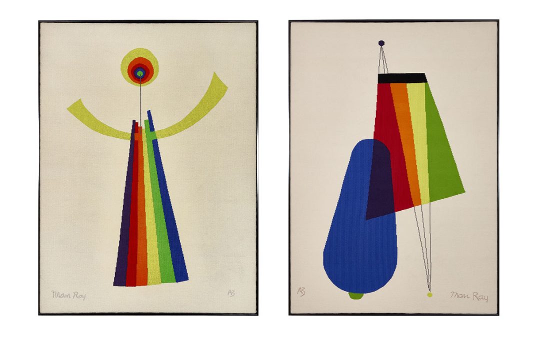 Man Ray ‘Revolving Doors’ Tapestries Exhibition at Boccara Gallery
