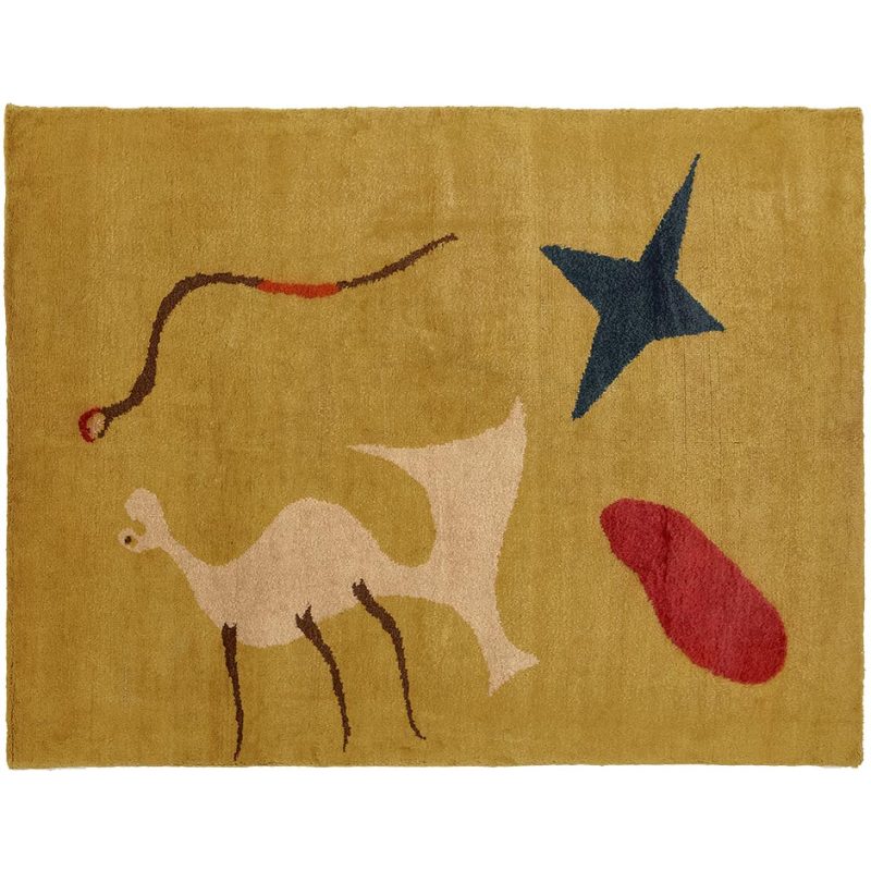 Mongouste Rug — Joan Miró, Cuttoli Edition