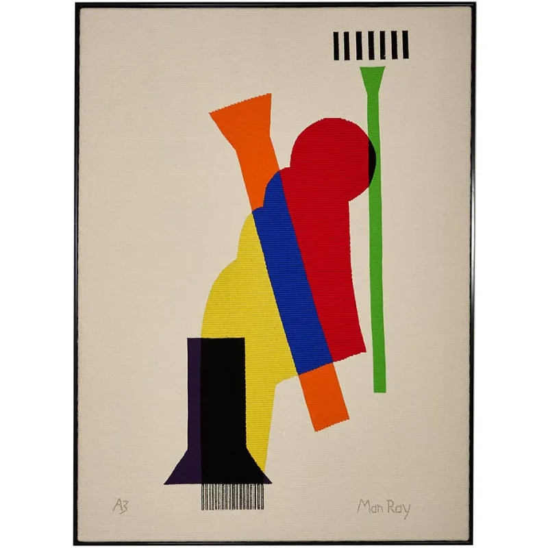 Man Ray "Concrete mixer" Tapestry