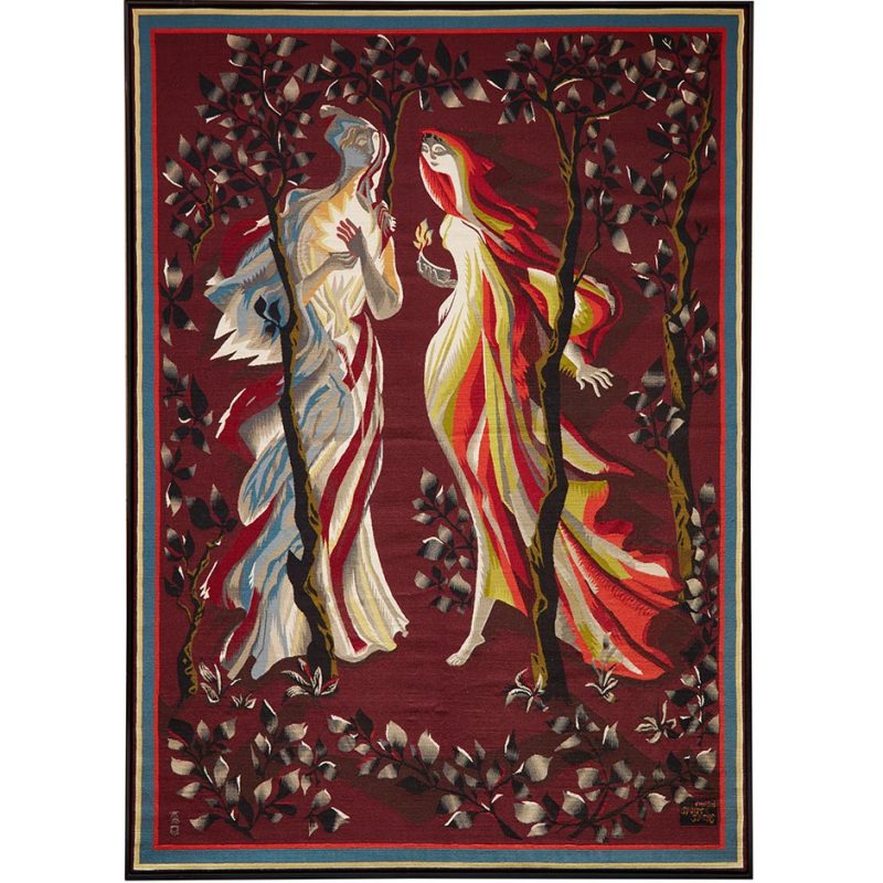 Marc Saint-Saëns "Les Vierges Folles" Tapestry