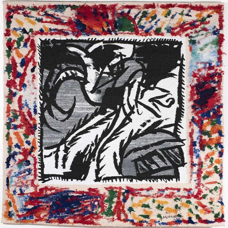 Pierre Alechinsky Le bout du même tunnel Tapestry