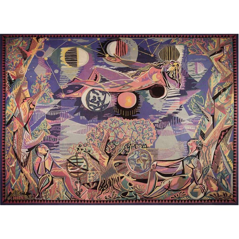 Claude Dodane Allegory of Time Tapestry