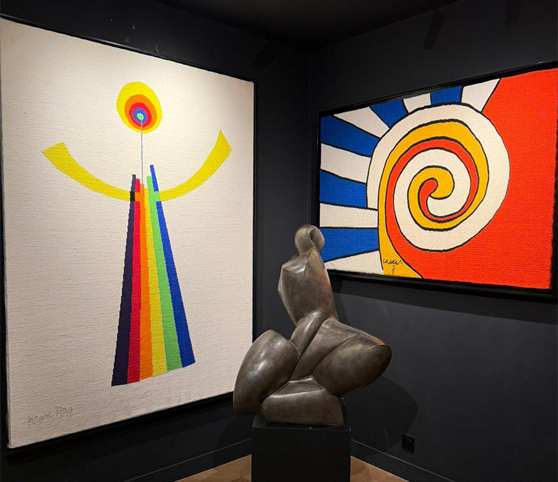 The Alexander Calder’s Bicentennial Series at Paris Boccara Gallery