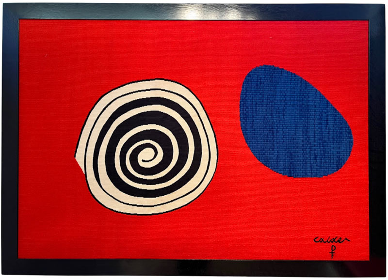 La Tache Bleue, Calder