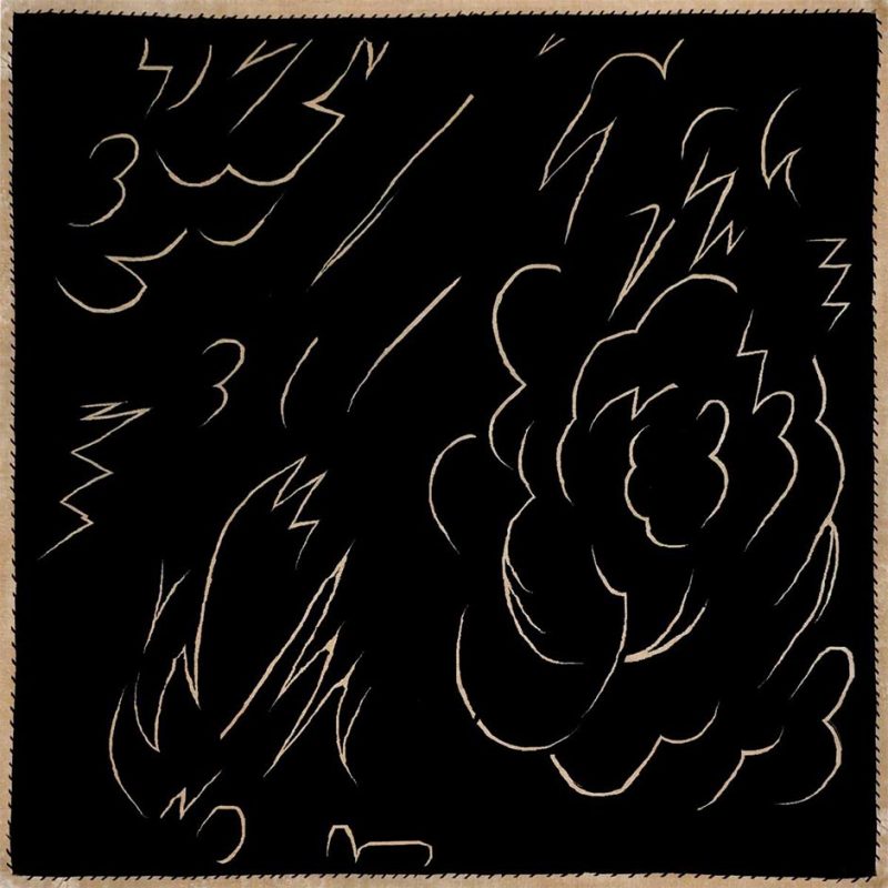 Didier Marien Zeus black rug