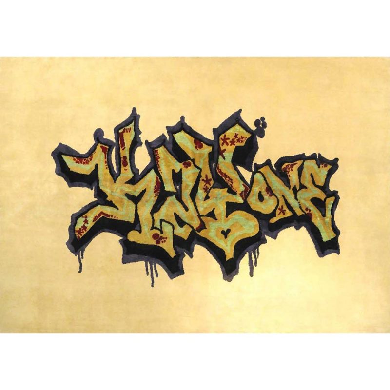 Didier Marien Graffiti rug