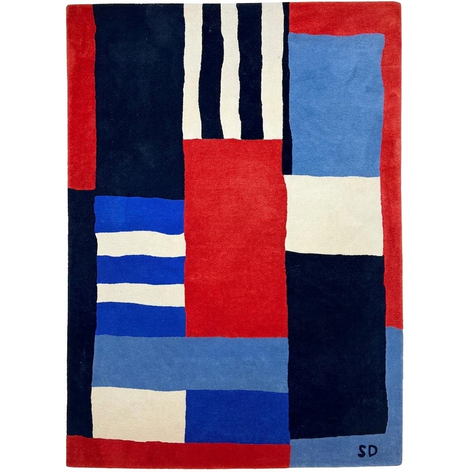 "Varèse" rug by Sonia Delaunay