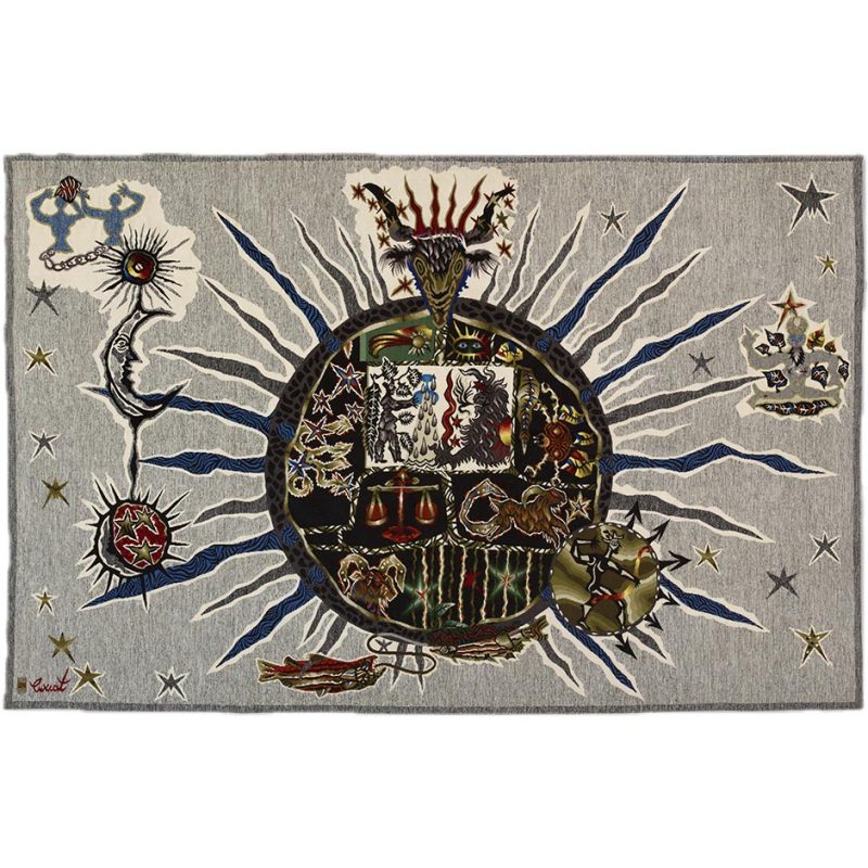 Zodiaque Blanc Jean Lurçat Tapestry
